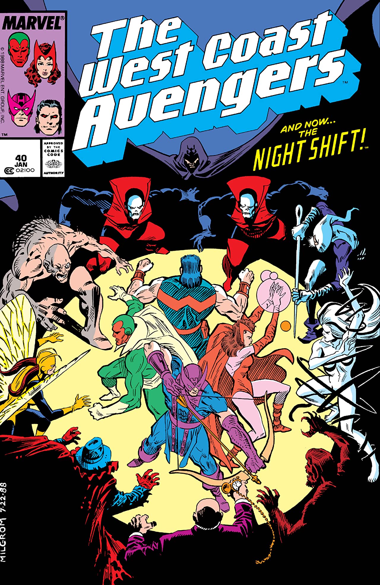 West Coast Avengers (1985) #40 cover