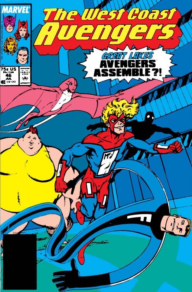 West Coast Avengers (1985) #46 cover