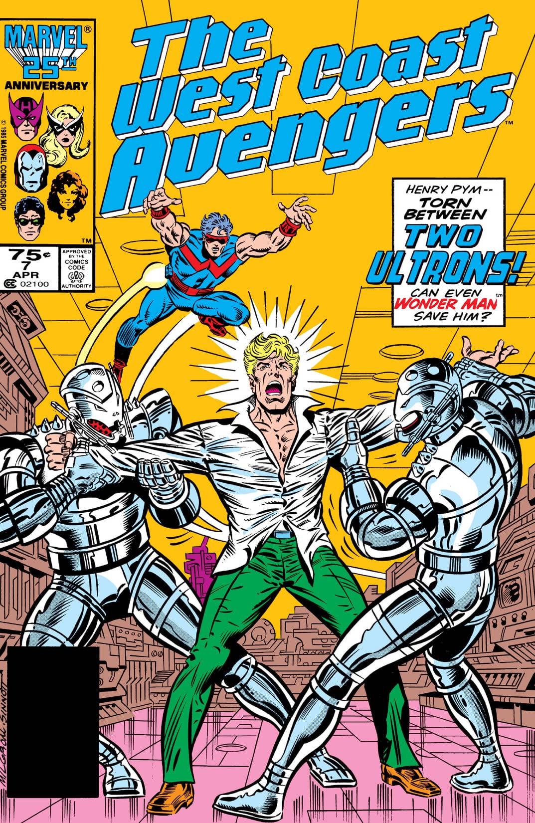 West Coast Avengers (1985) #7 cover