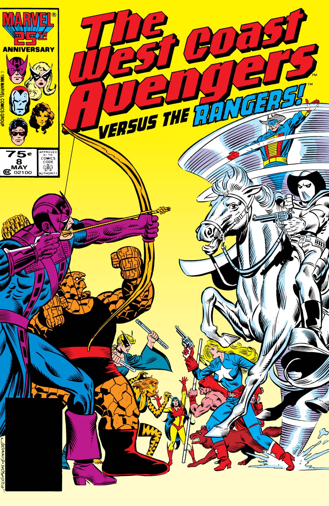 West Coast Avengers (1985) #8 cover