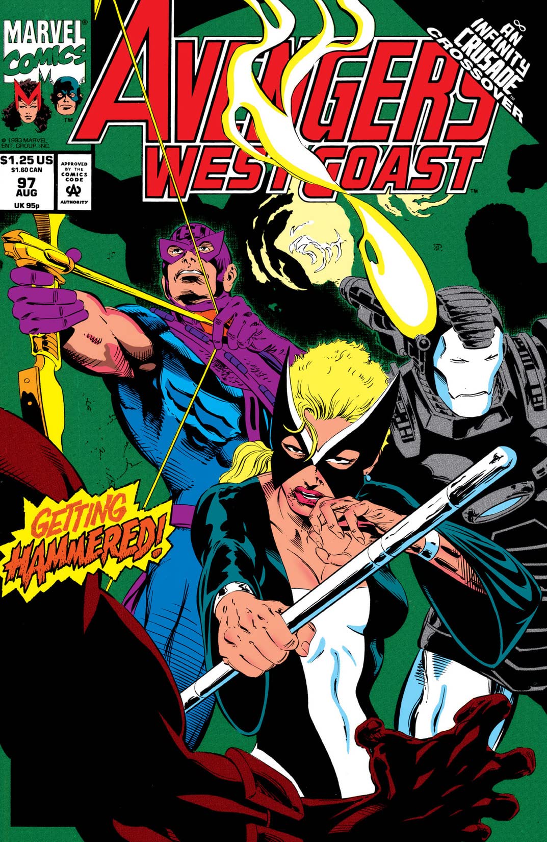 Avengers West Coast (1989) #97