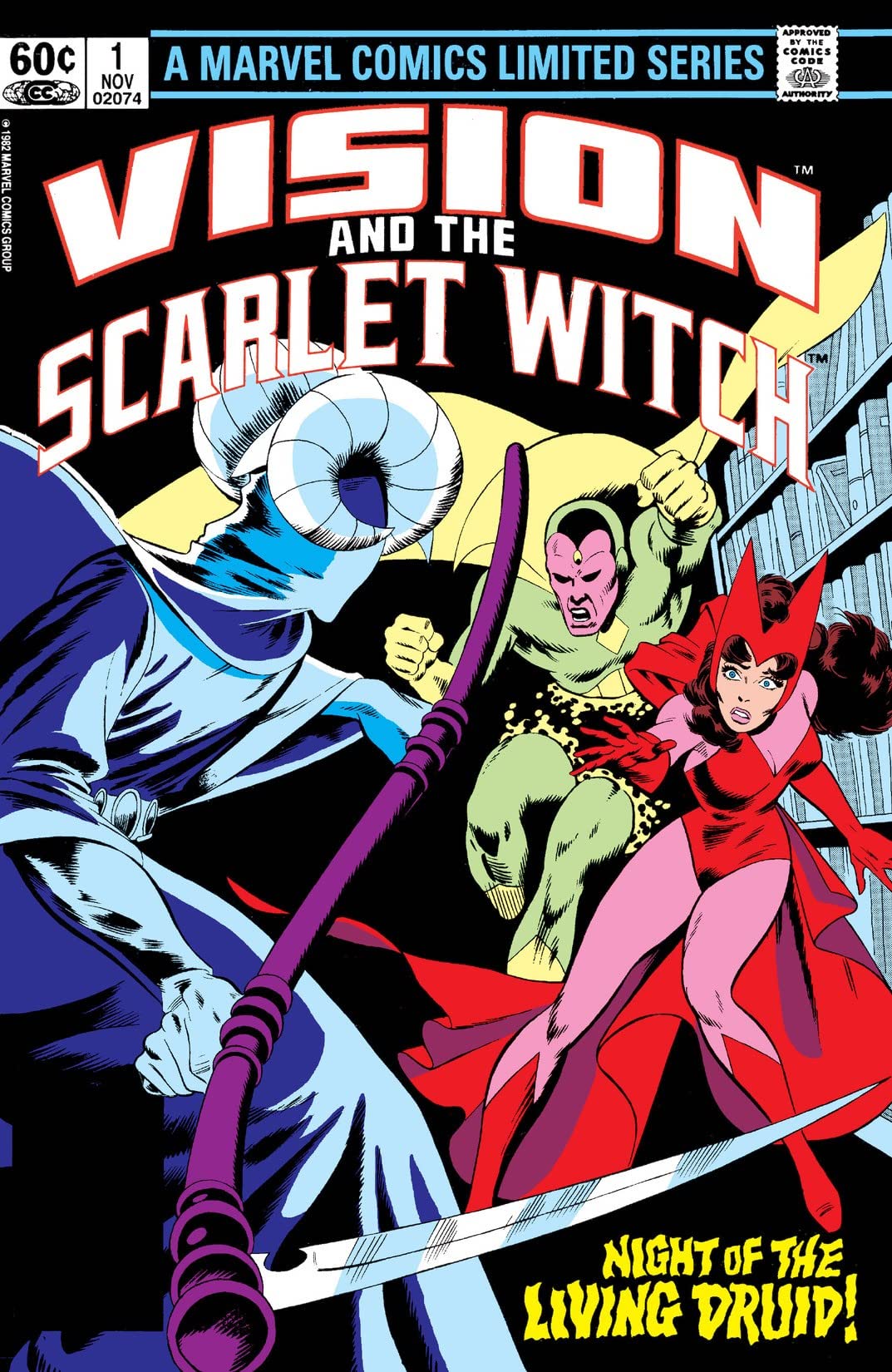 Cover of The Vision and the Scarlet Witch #1