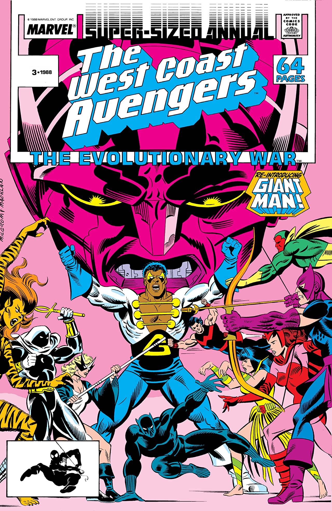 Cover of West Coast Avengers Annual