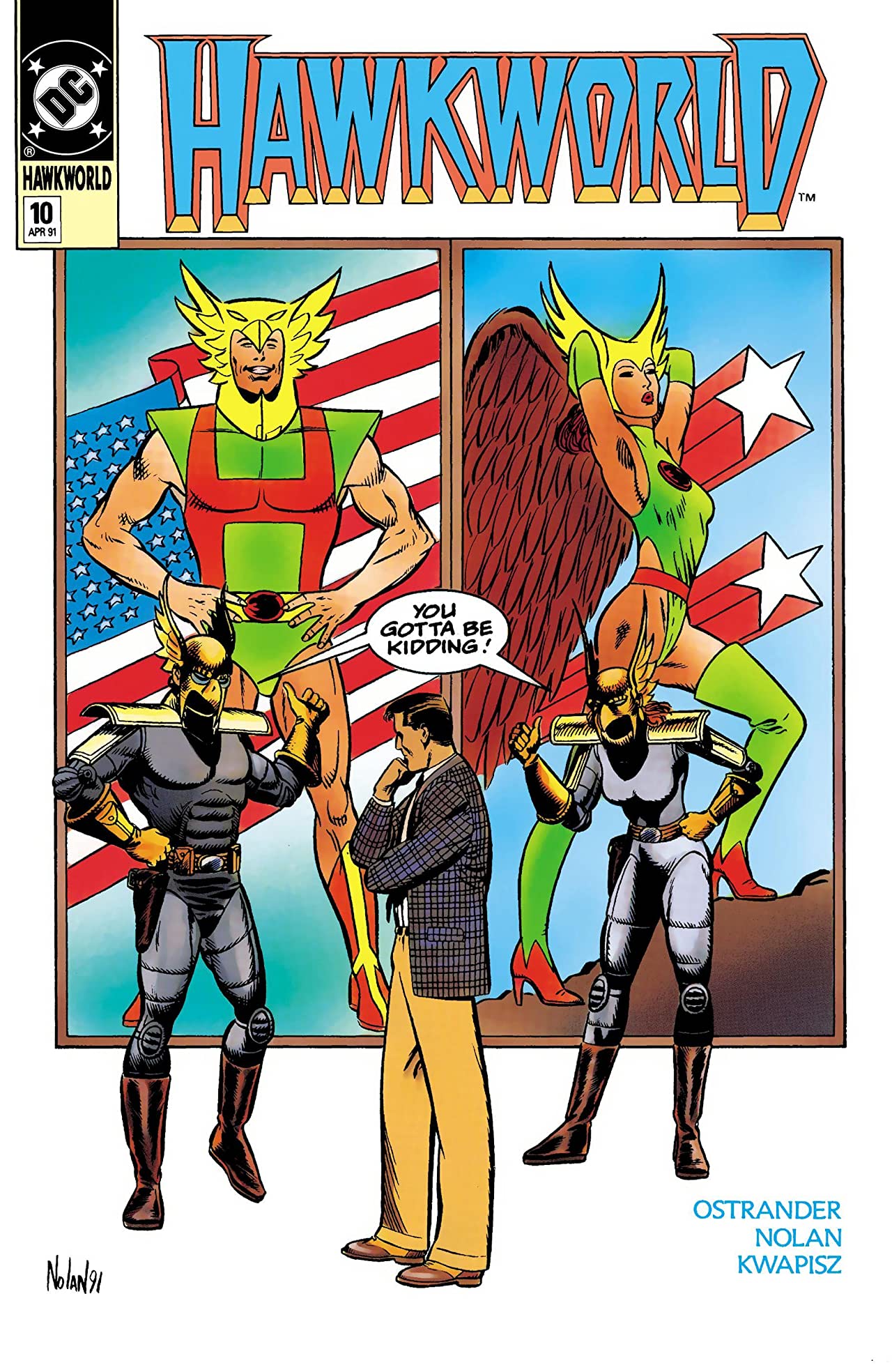 Cover of Hawkworld #10