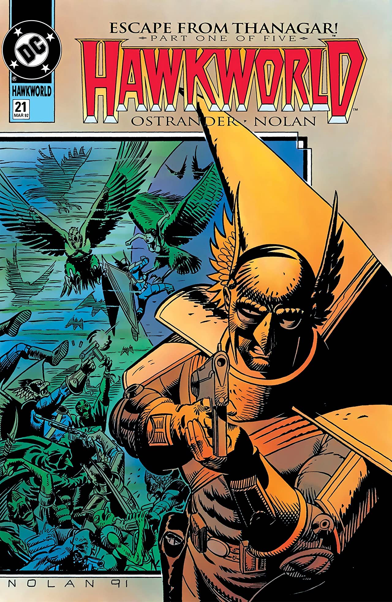 Cover of Hawkworld #21