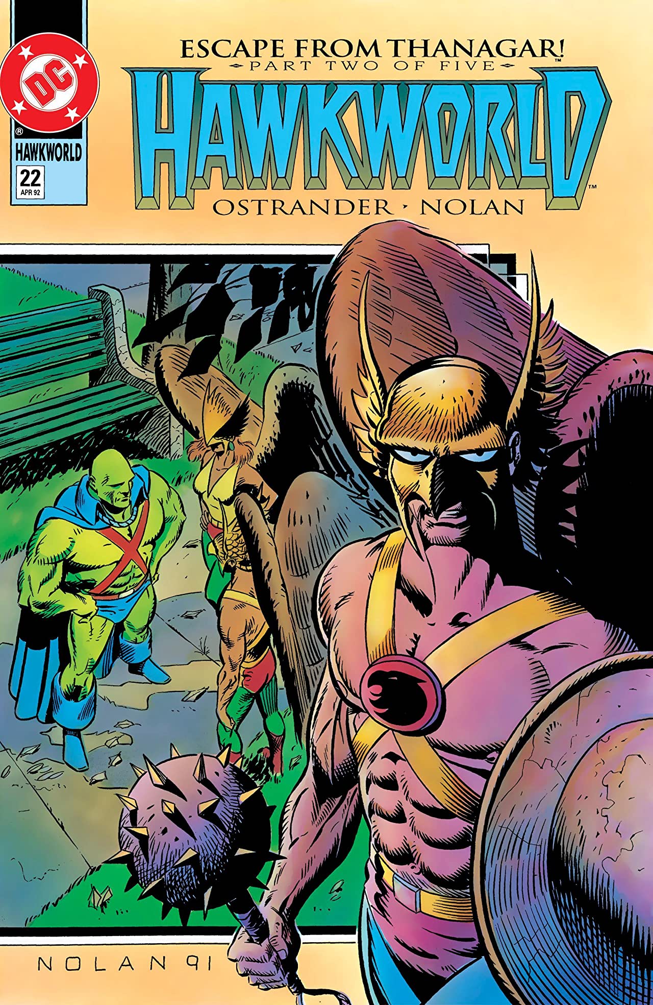 Cover of Hawkworld #22