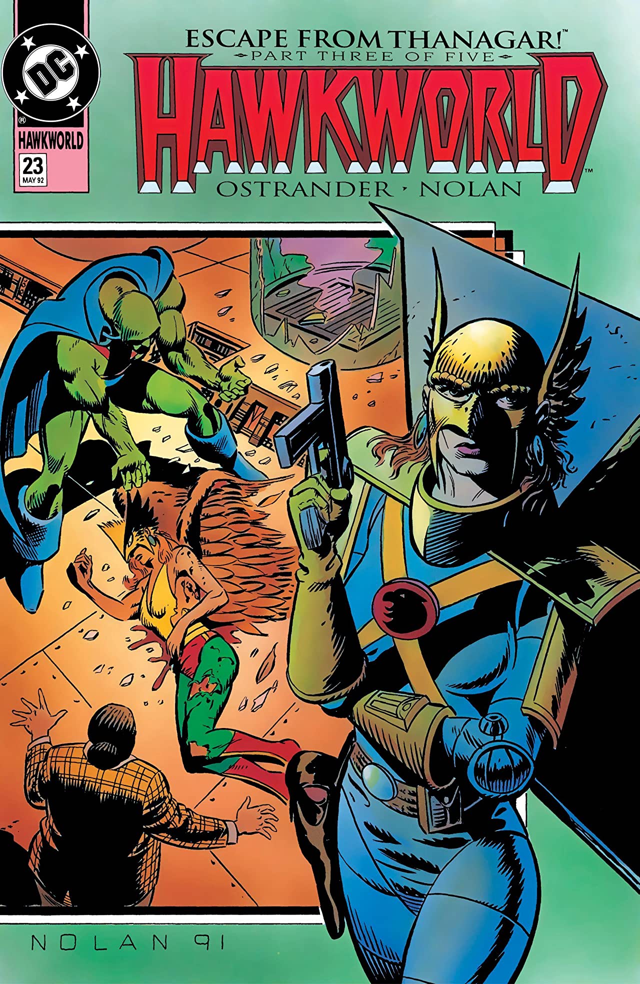 Cover of Hawkworld #23