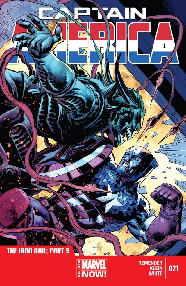Captain America (2013) #21 cover