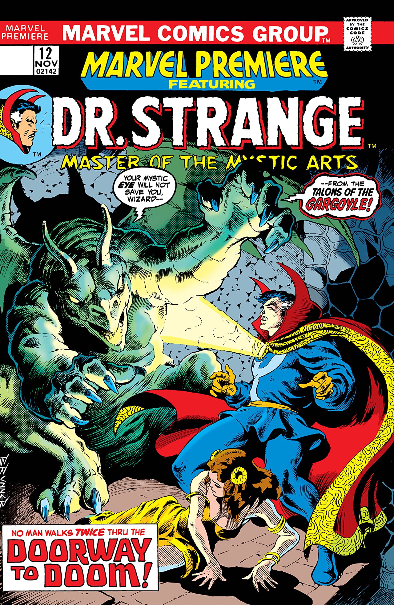 Cover of Marvel Premiere #12