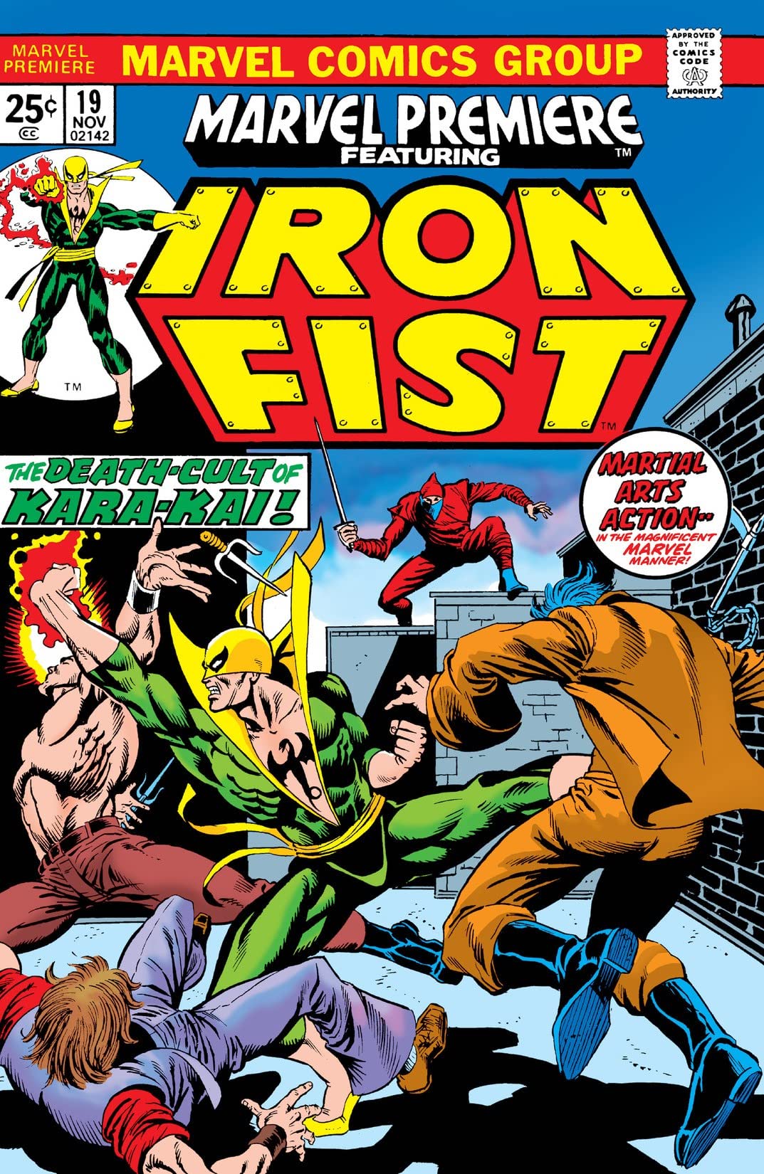 Cover of Marvel Premiere #19