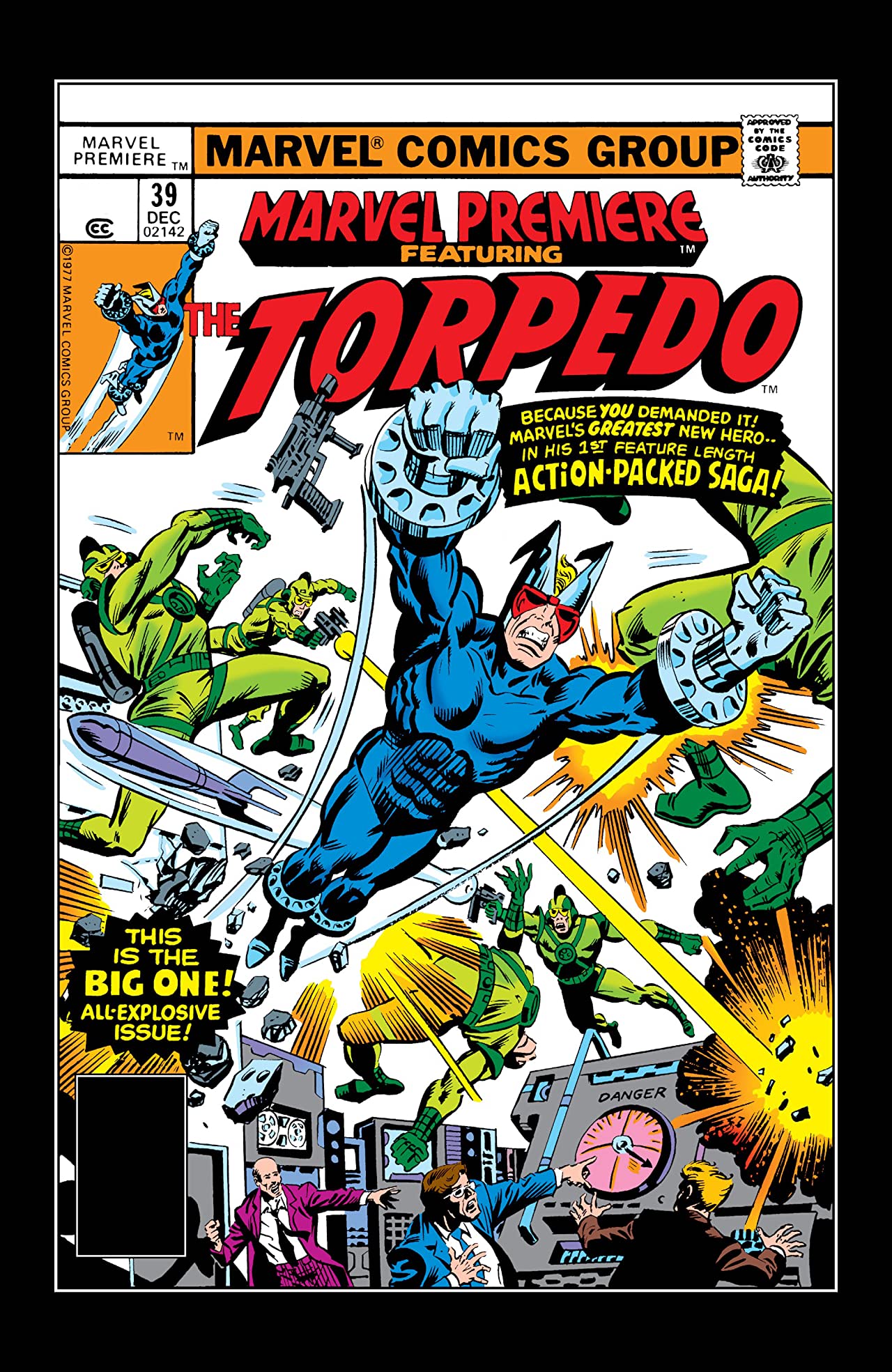 Cover of Marvel Premiere