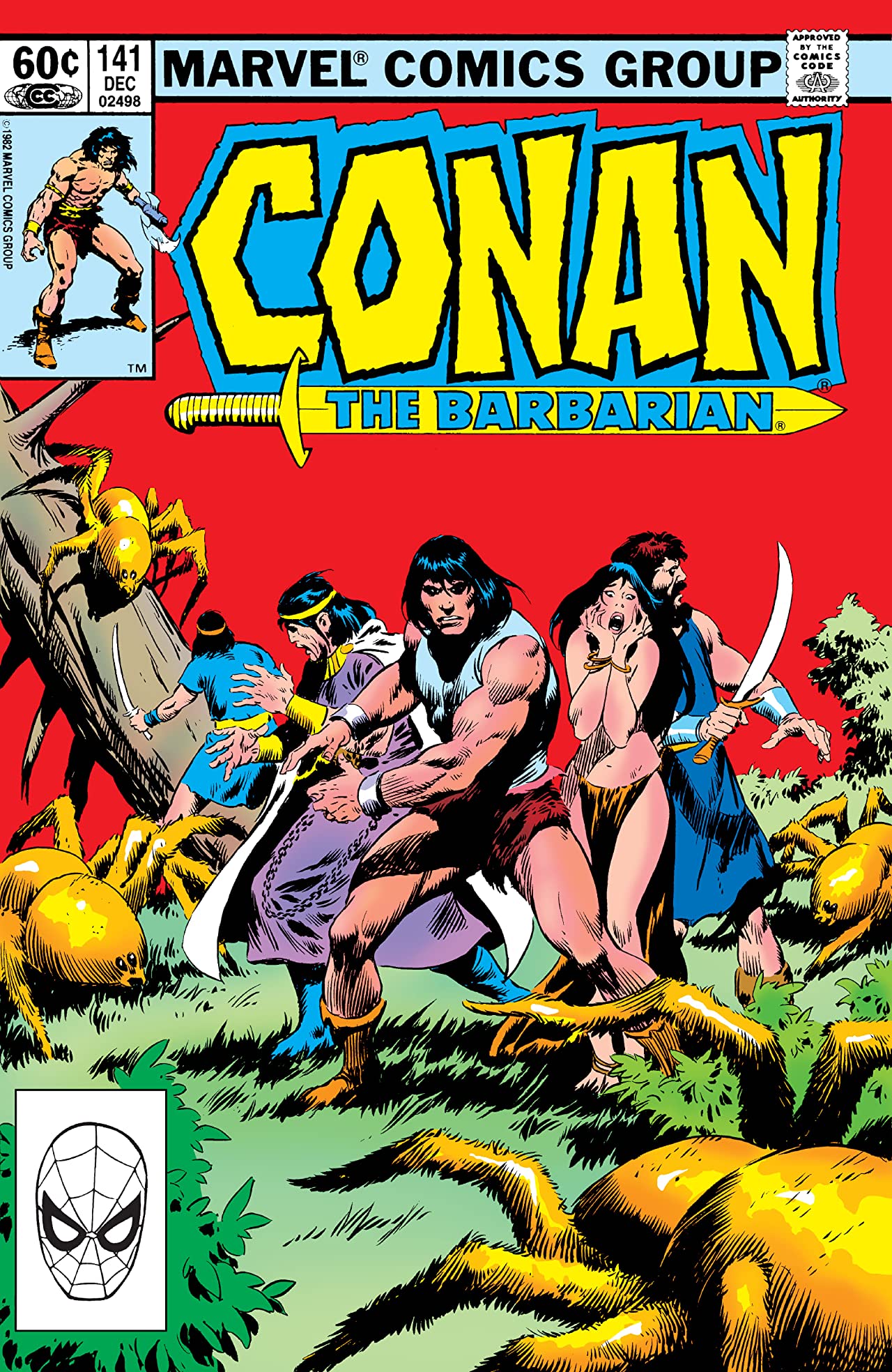 Conan the Barbarian #141 cover
