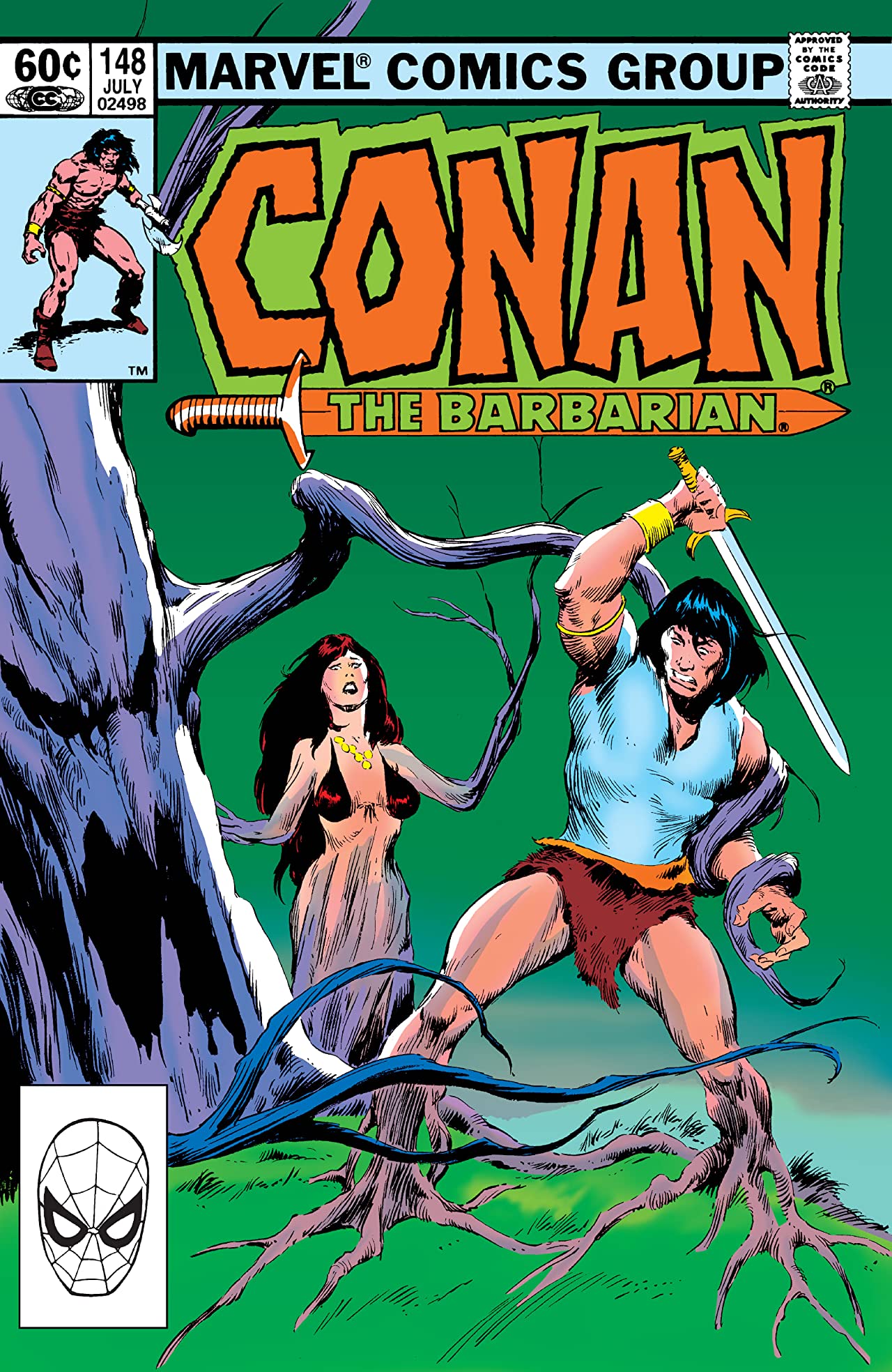 Conan the Barbarian #148 cover