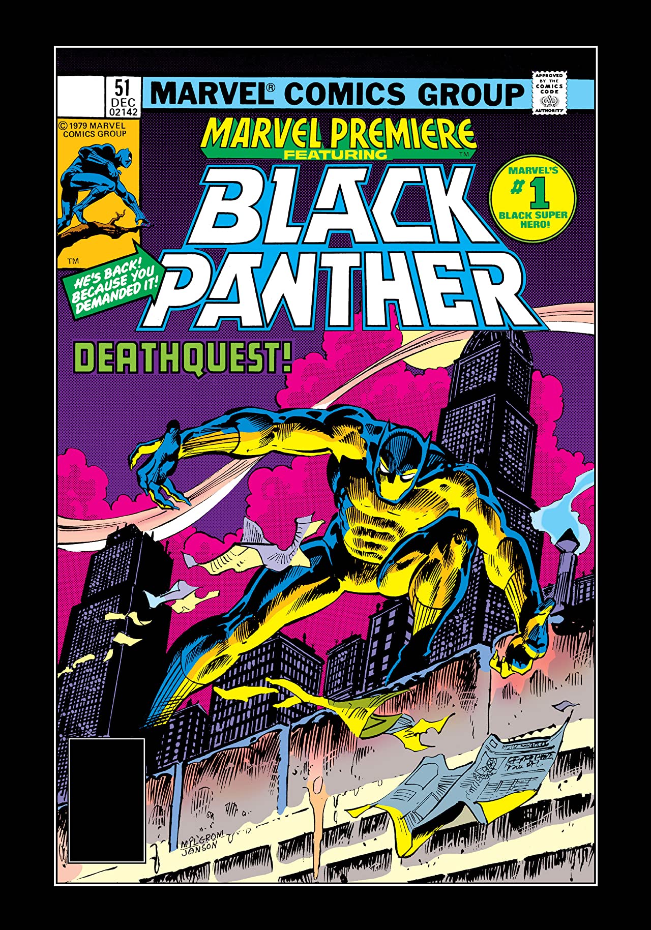 Cover of Marvel Premiere #51