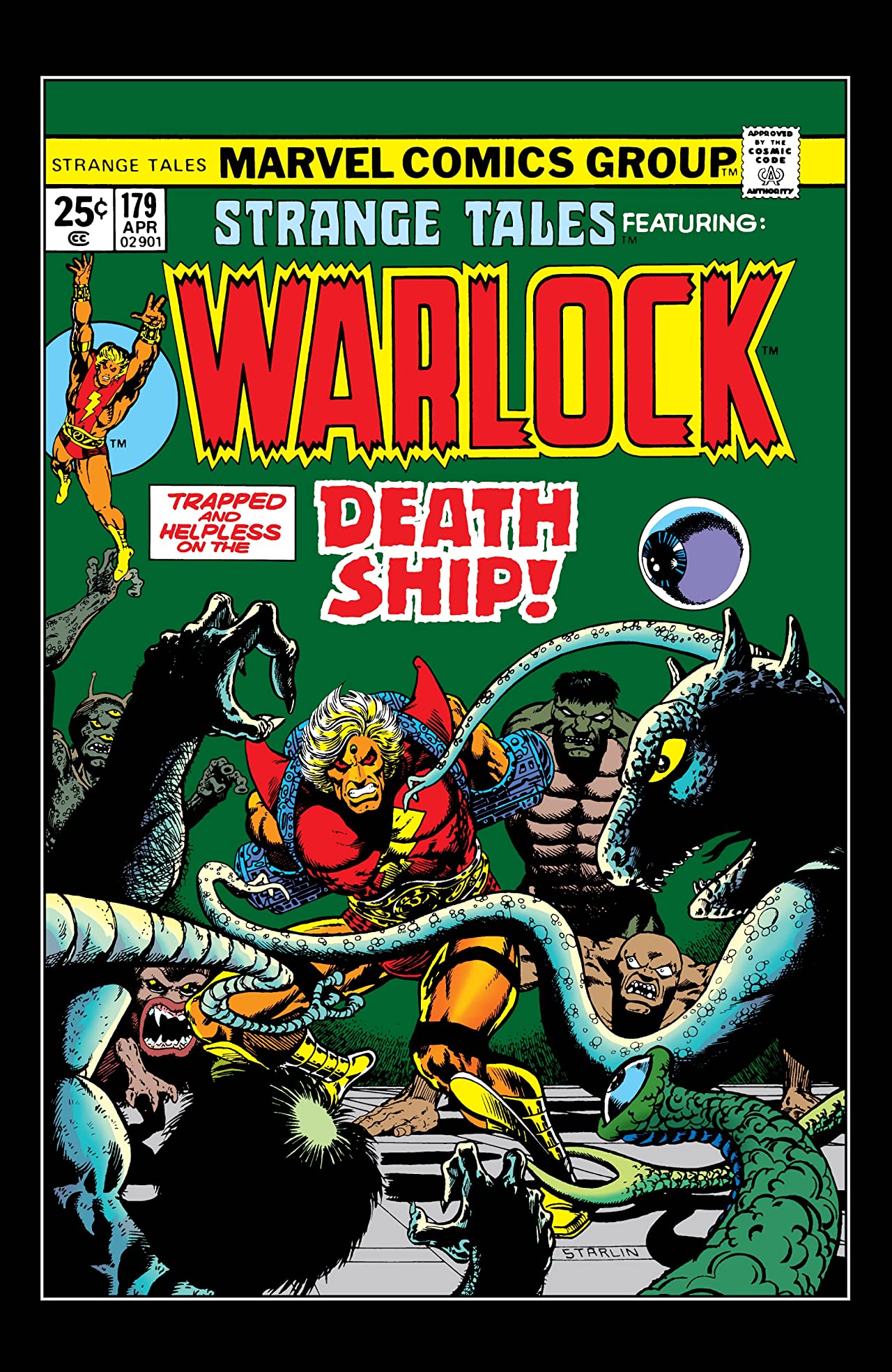 Strange Tales #179 cover