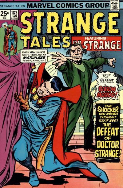 Strange Tales #183 cover