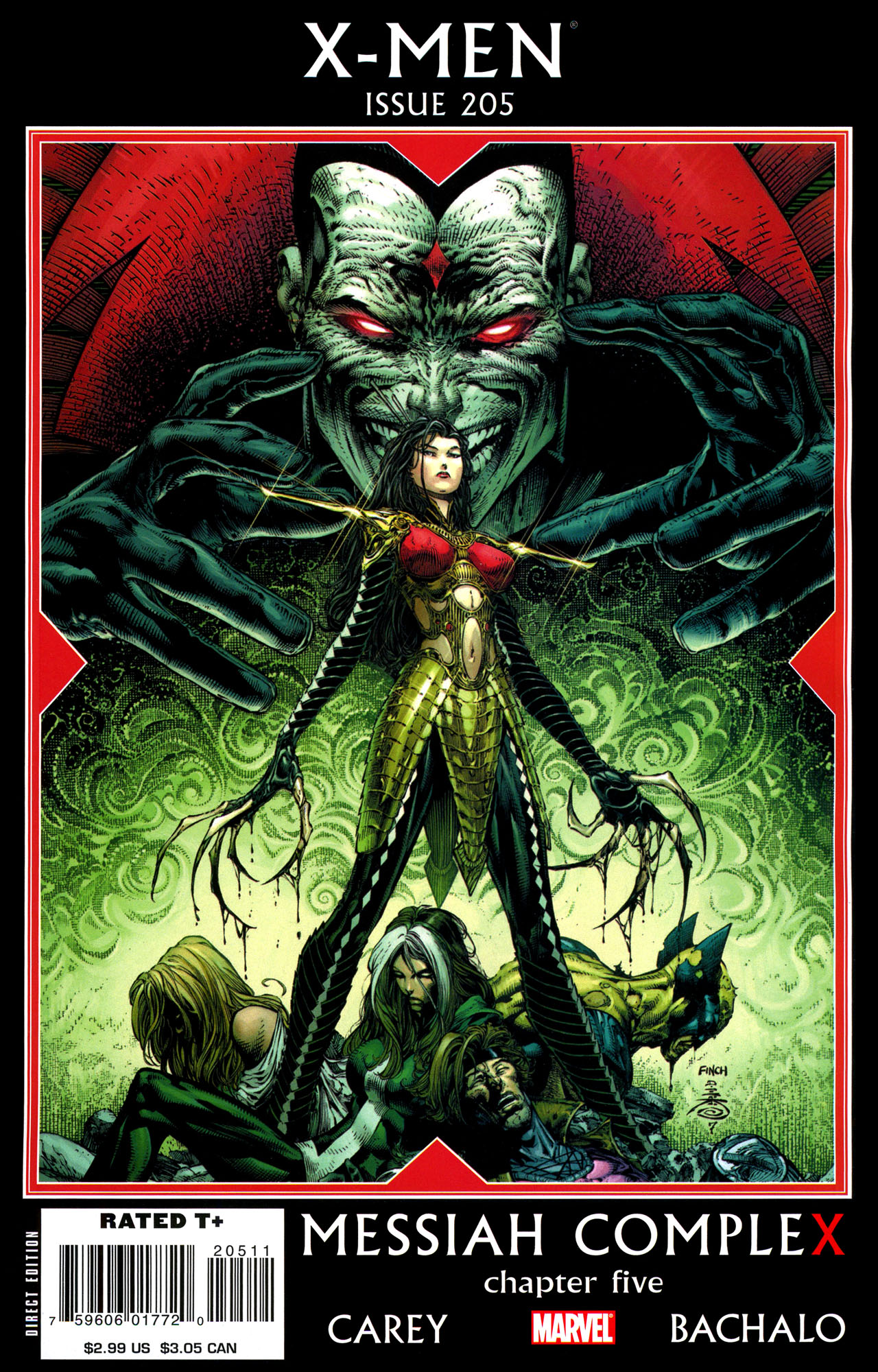 X-Men (2004) #205 cover