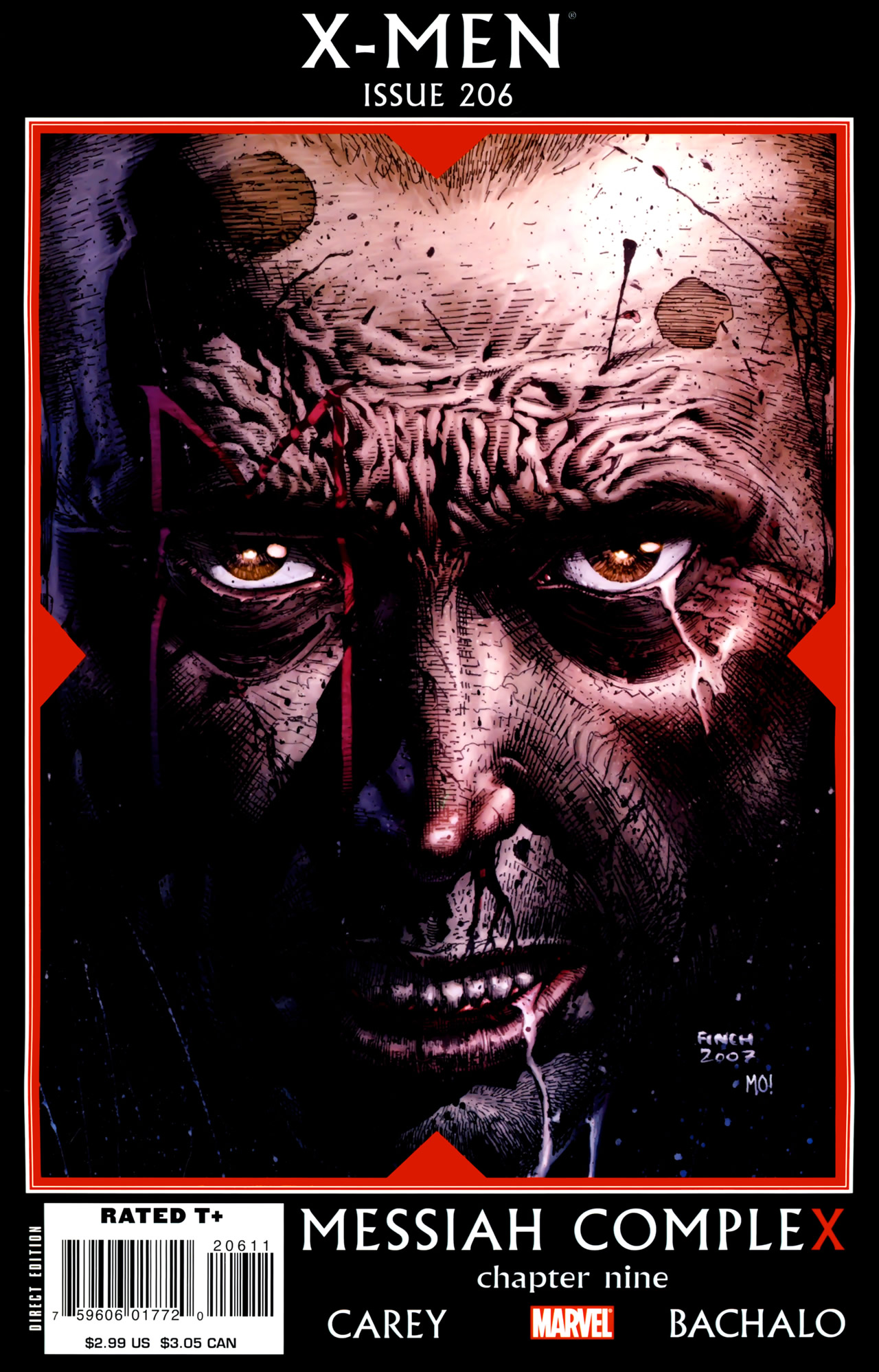 X-Men (2004) #206 cover