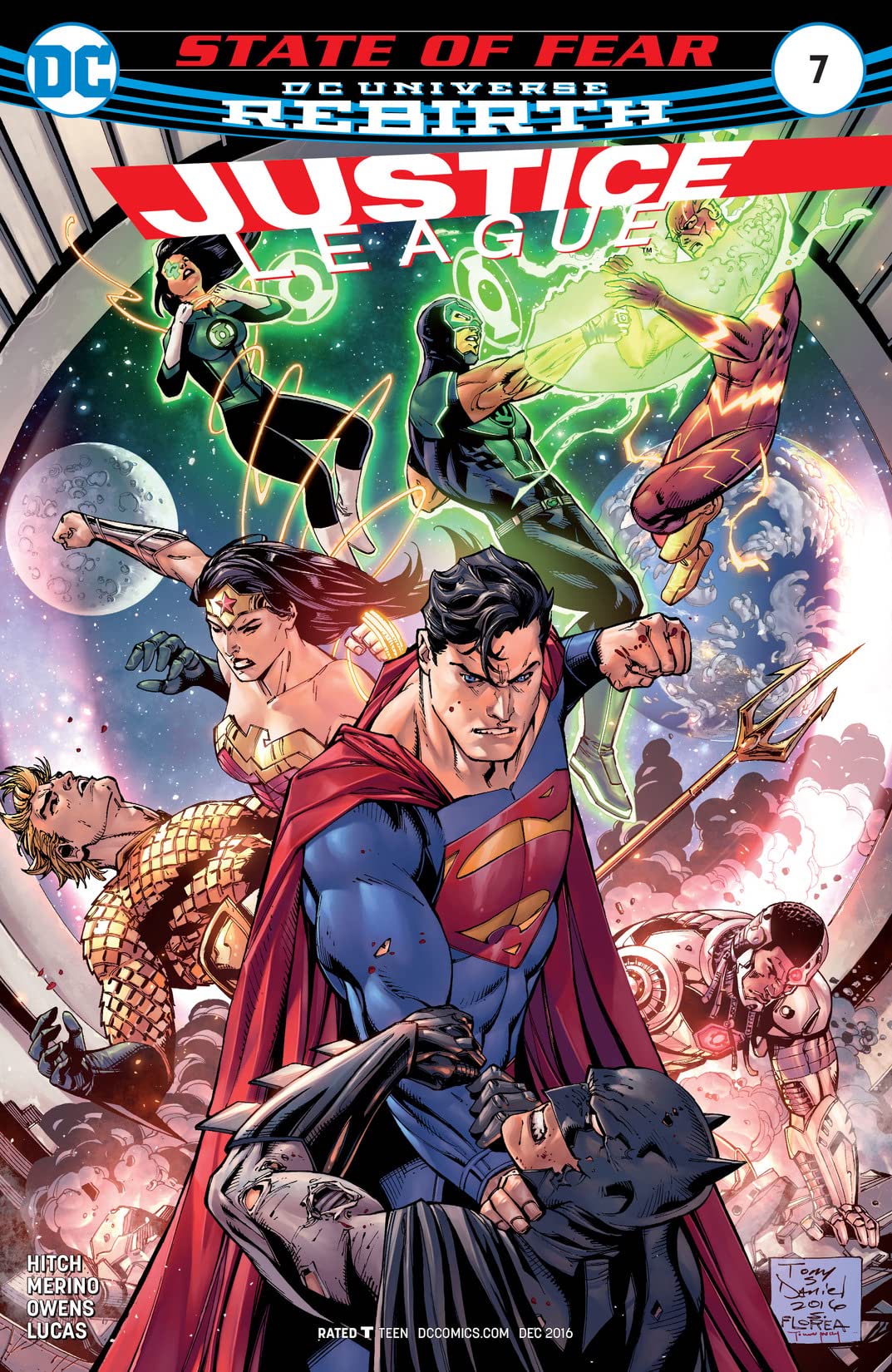 Justice League (2016) #7 cover