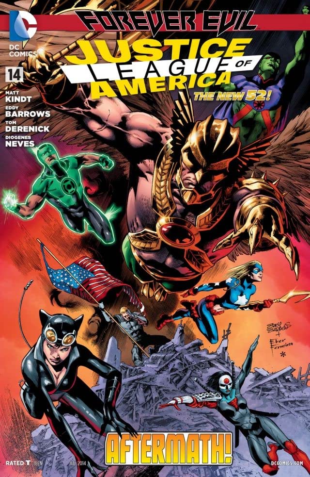 Justice League of America (2013) #14 cover