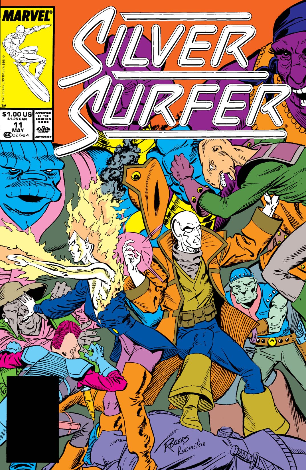 Silver Surfer (1987) #11 cover