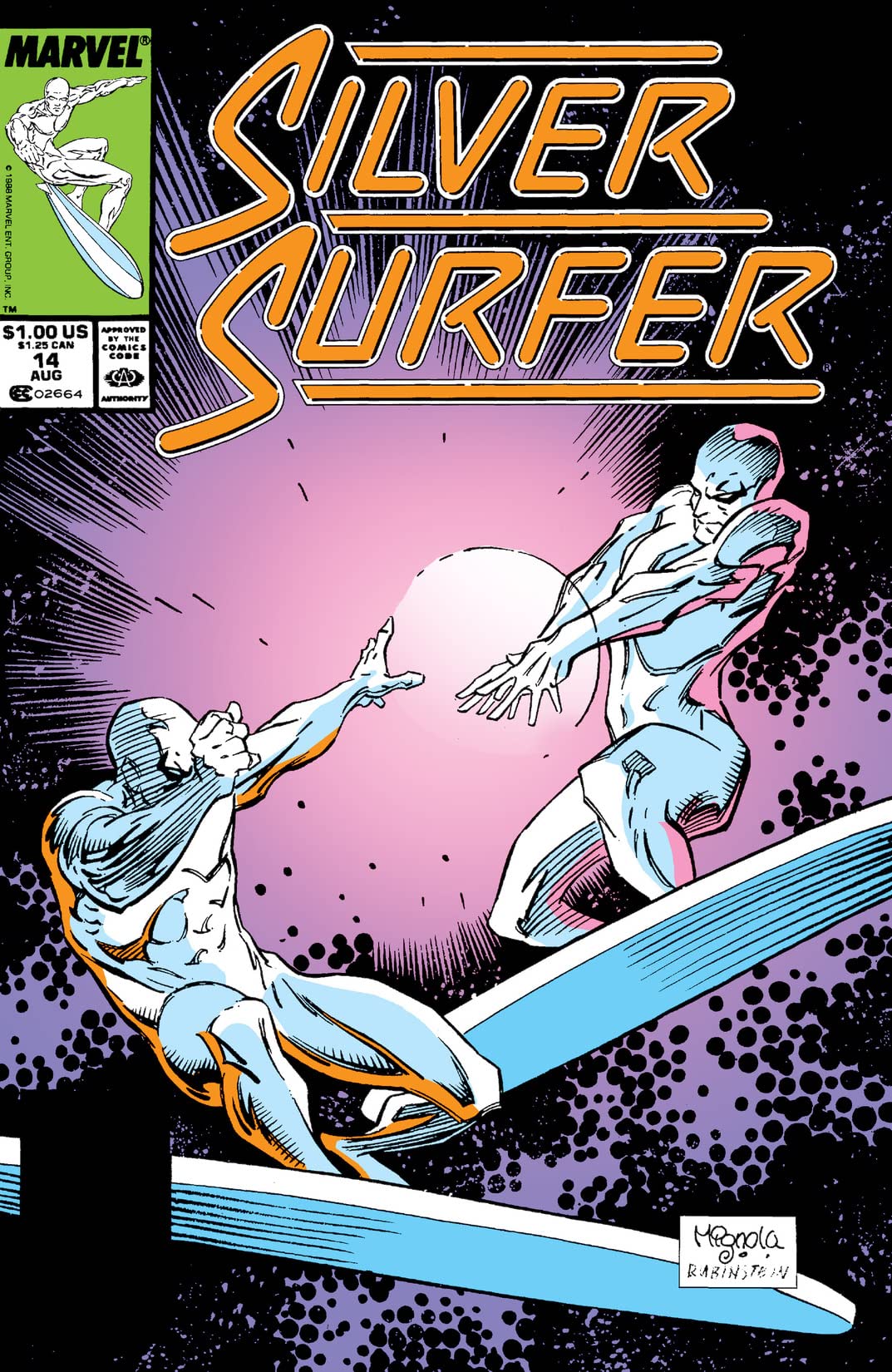 Silver Surfer (1987) #14 cover