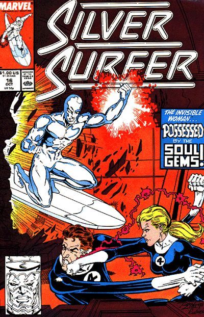 Silver Surfer (1987) #16 cover