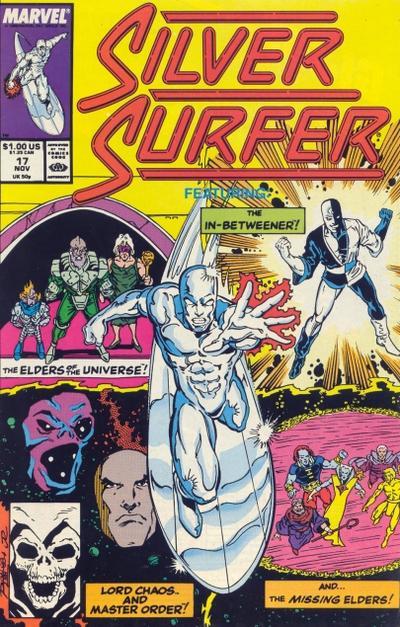 Silver Surfer (1987) #17 cover