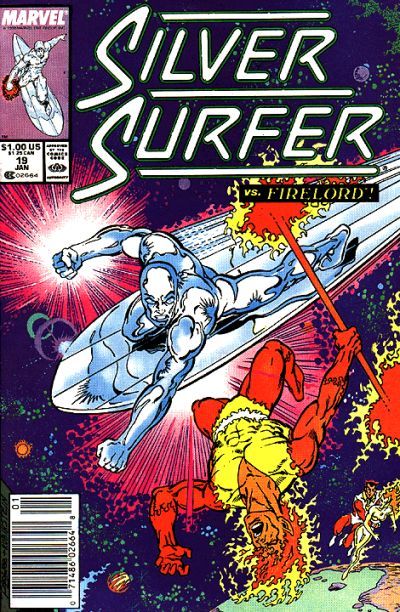 Silver Surfer (1987) #19 cover
