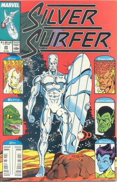 Silver Surfer (1987) #20 cover