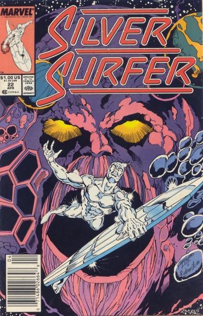 Silver Surfer (1987) #22 cover