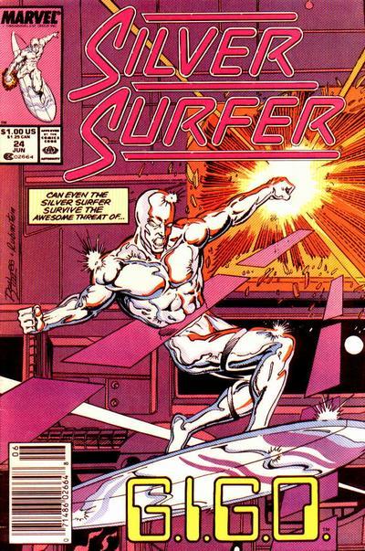 Silver Surfer (1987) #24 cover