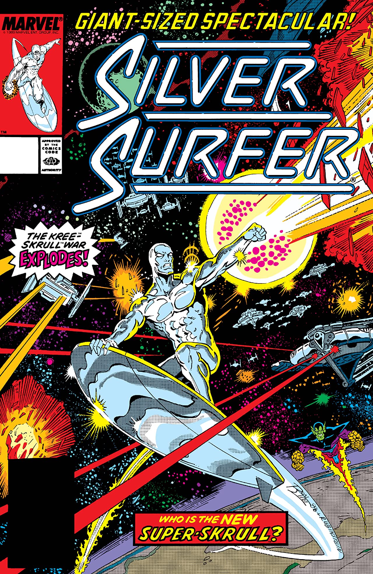 Silver Surfer (1987) #25 cover