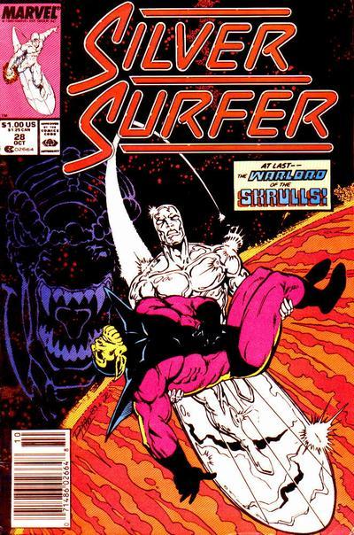 Silver Surfer (1987) #28 cover
