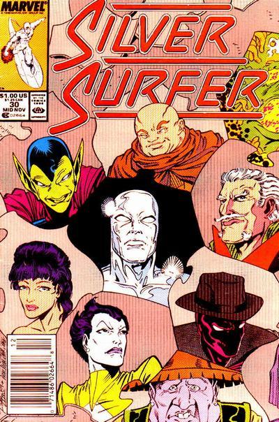 Silver Surfer (1987) #30 cover