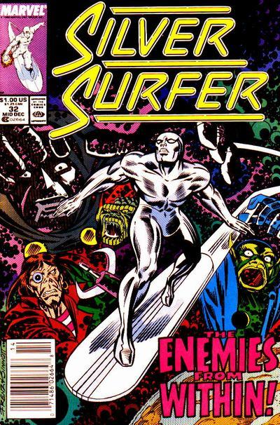 Silver Surfer (1987) #32 cover