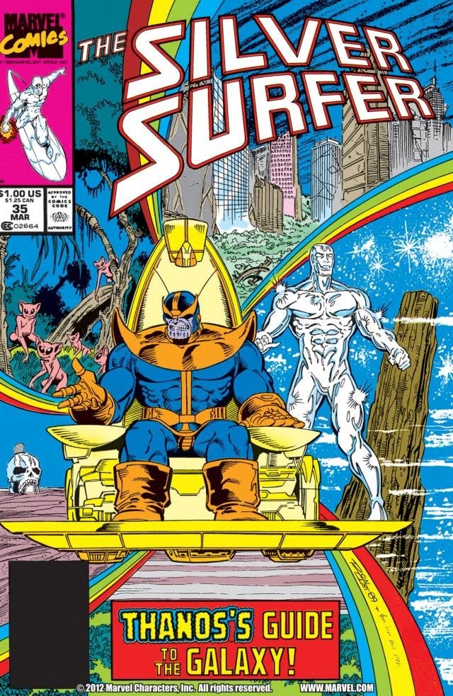 Silver Surfer (1987) #35 cover