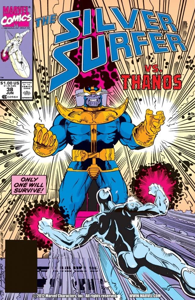 Silver Surfer (1987) #38 cover