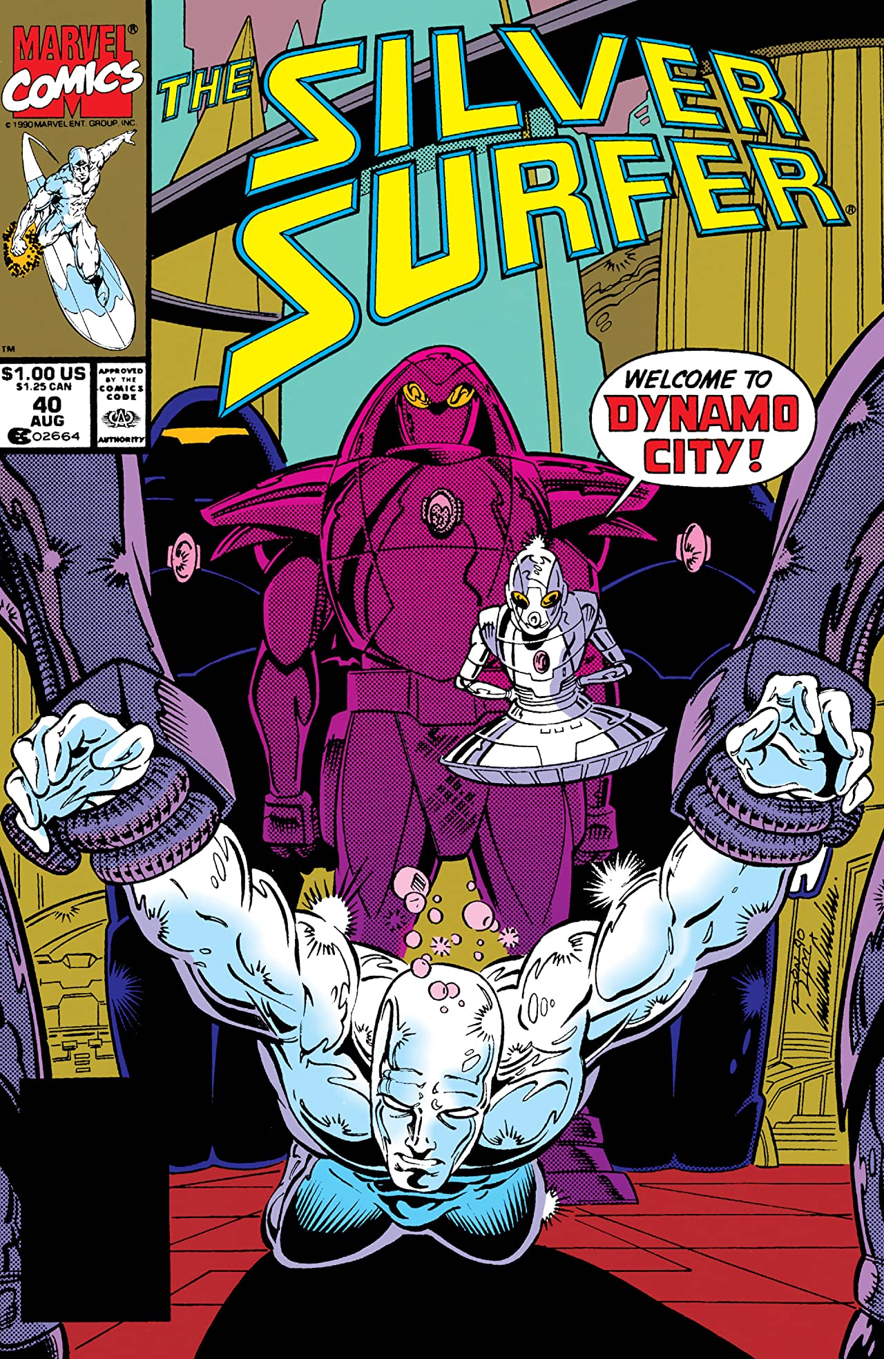 Silver Surfer (1987) #40 cover