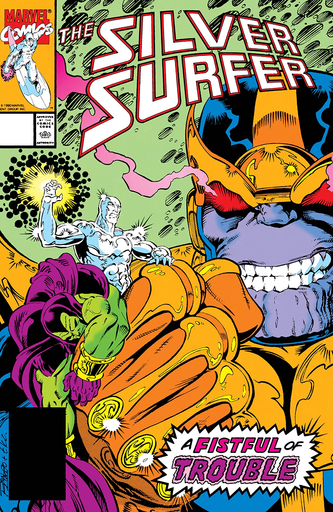 Silver Surfer (1987) #44 cover