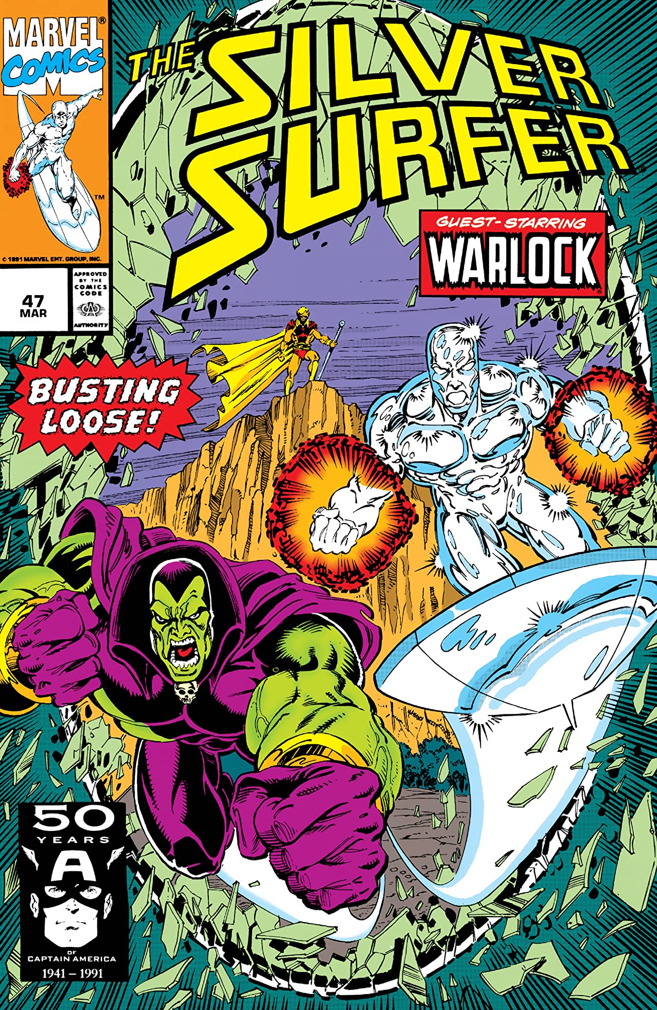 Silver Surfer (1987) #47 cover