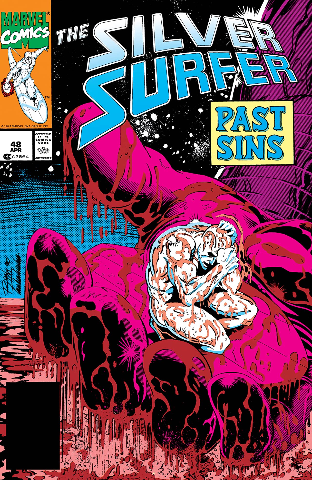 Silver Surfer (1987) #48 cover