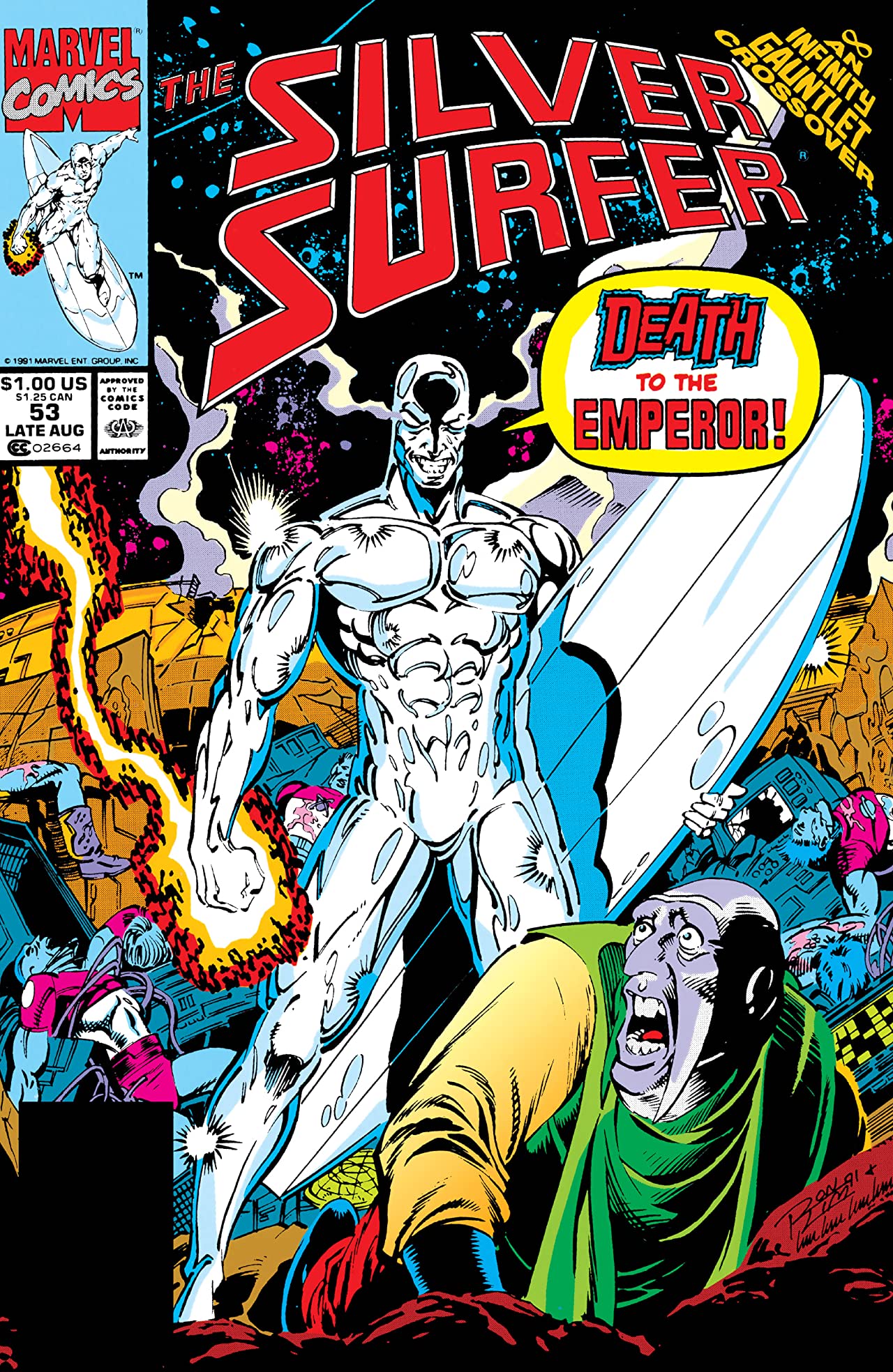 Silver Surfer (1987) #53 cover
