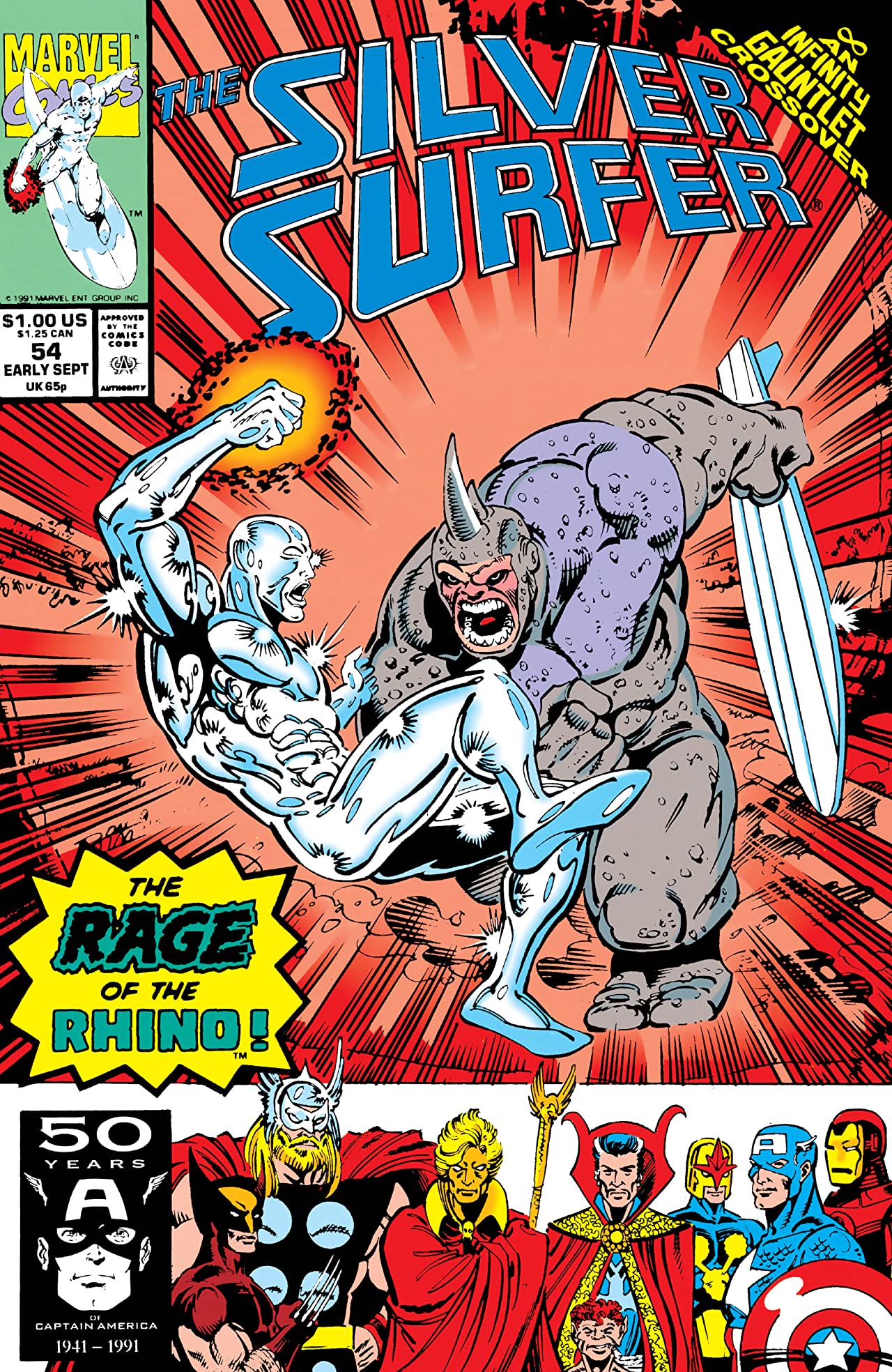 Silver Surfer (1987) #54 cover