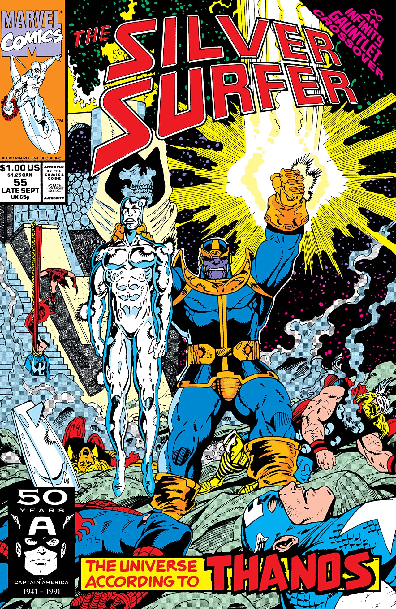Silver Surfer (1987) #55 cover