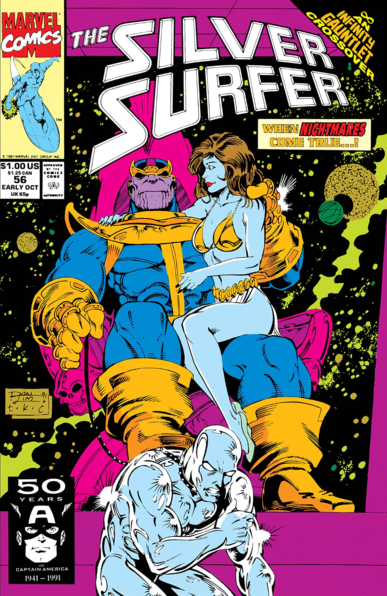 Silver Surfer (1987) #56 cover