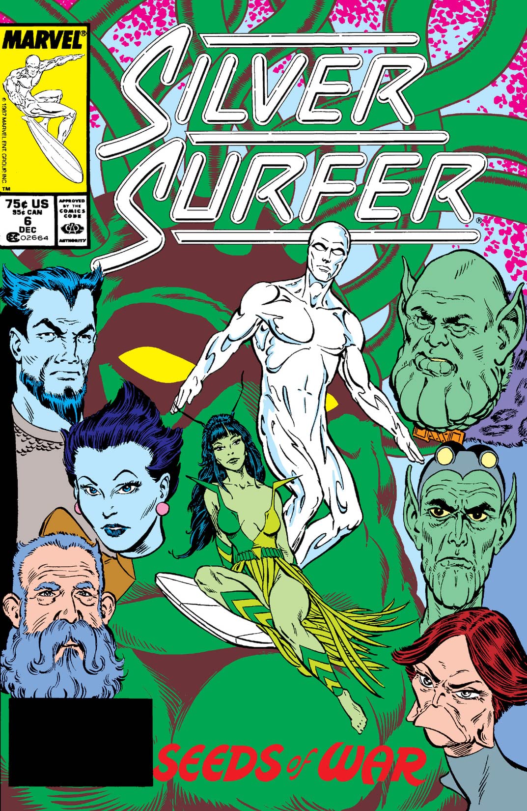 Silver Surfer (1987) #6 cover
