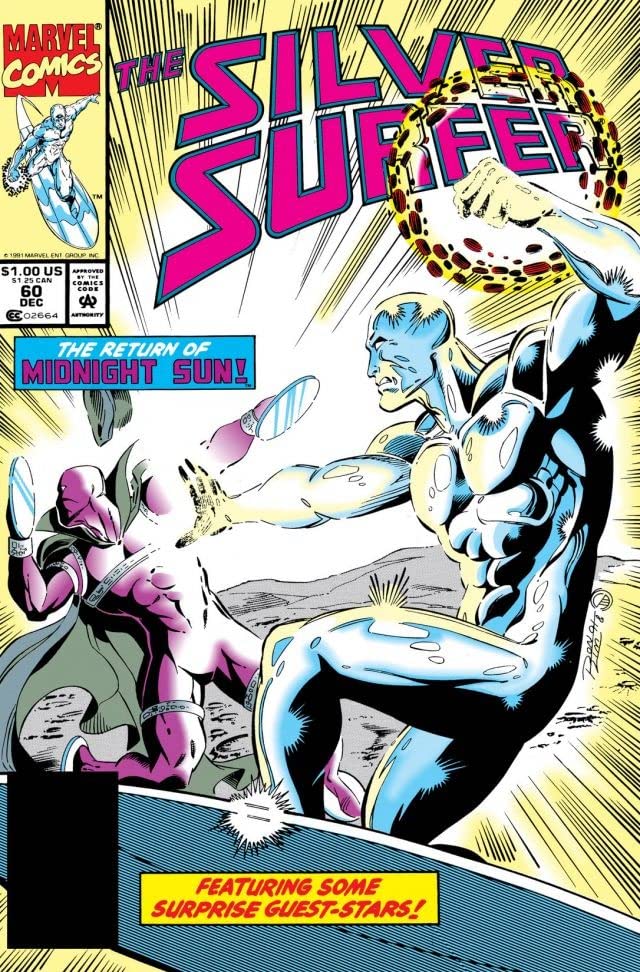 Silver Surfer (1987) #60 cover