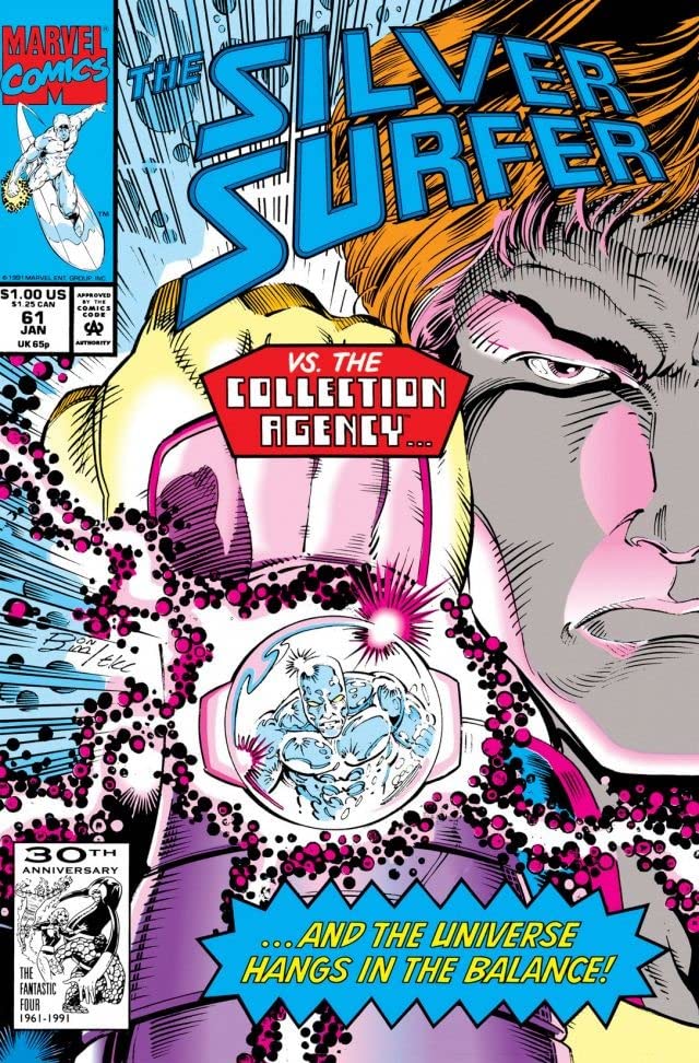 Silver Surfer (1987) #61 cover