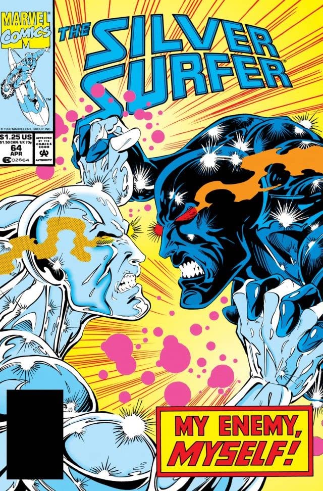 Silver Surfer (1987) #64 cover